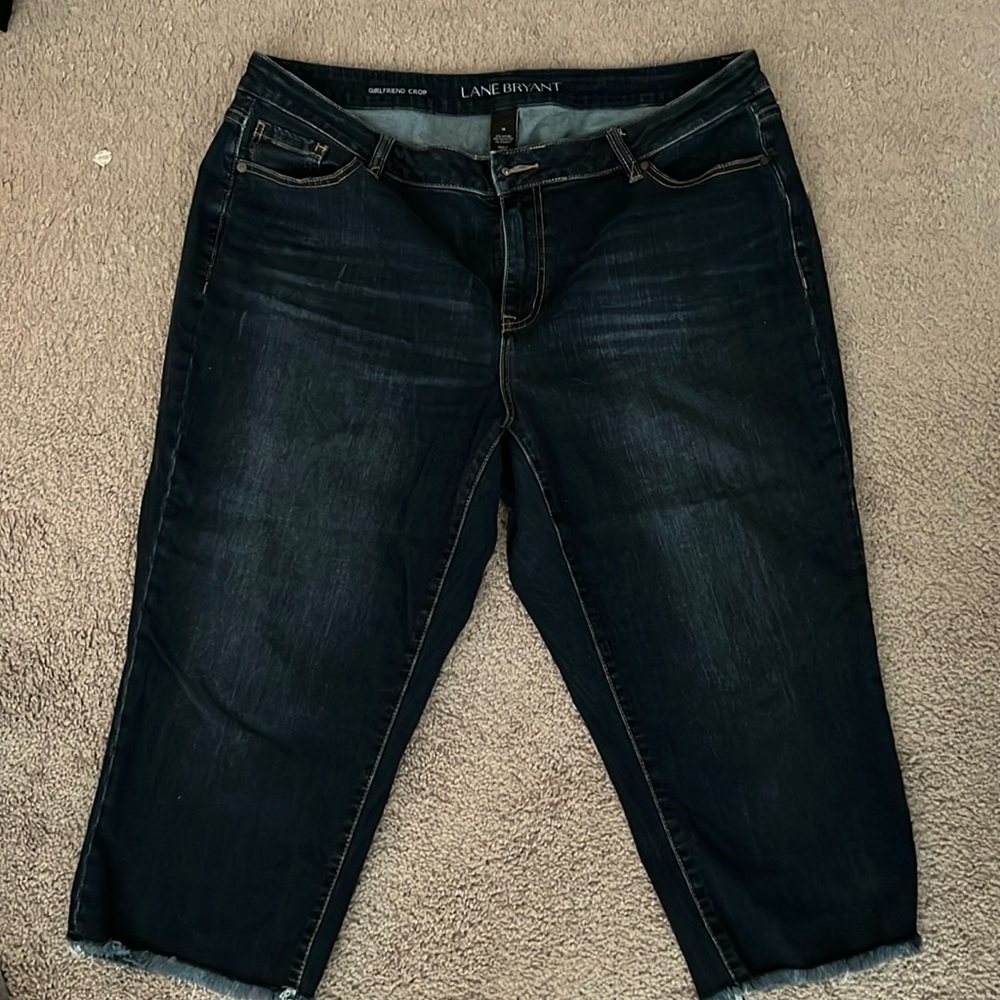 Lane Bryant girlfriend crop Jeans size 18